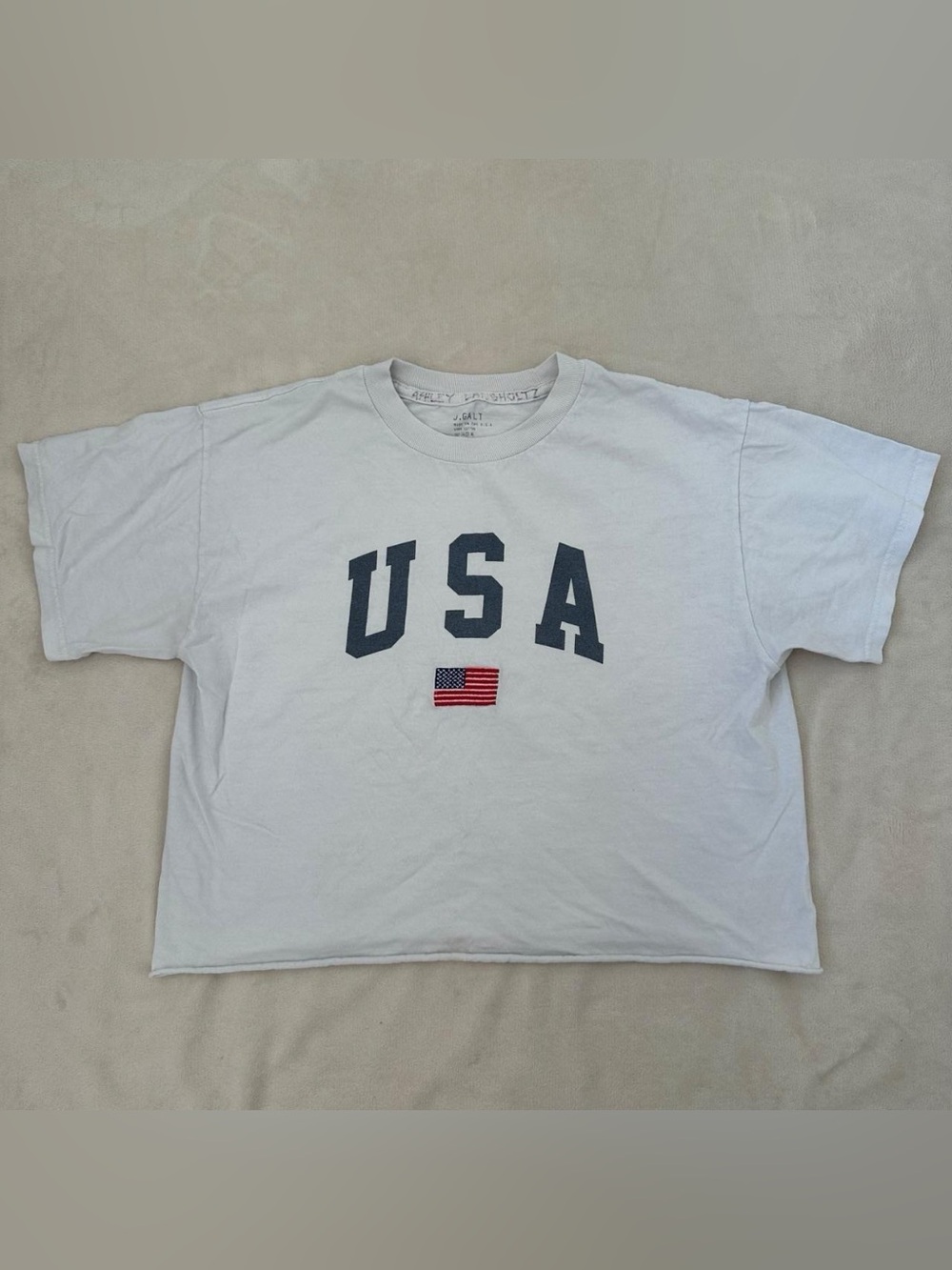 Brandy Melville USA Cropped T-Shirt